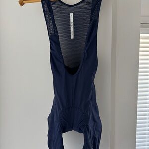 Maap Training Bib Shorts Navy/White -Small
